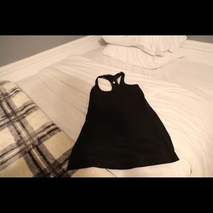 Black Lululemon Racerback Tank Top